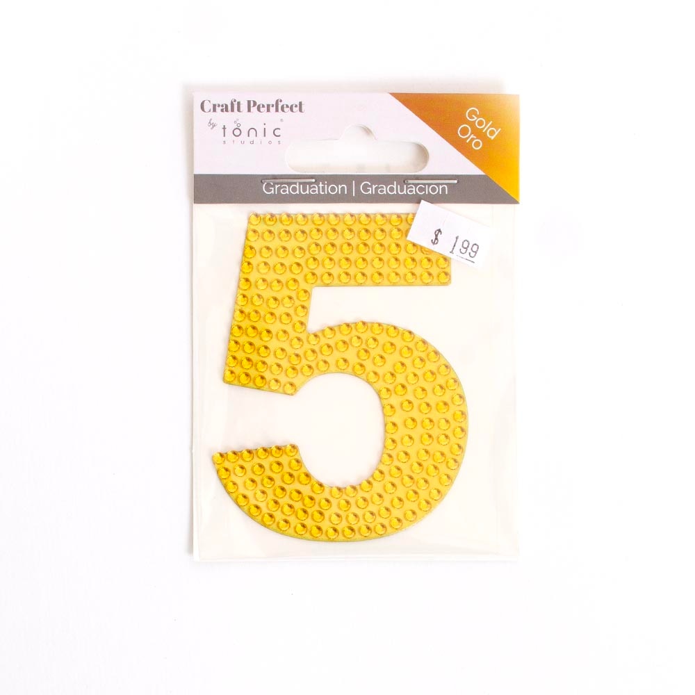 Gold, Craft Embellishments, Art & School, Craft Perfect, Grad Cap Decor, #5, 962173
